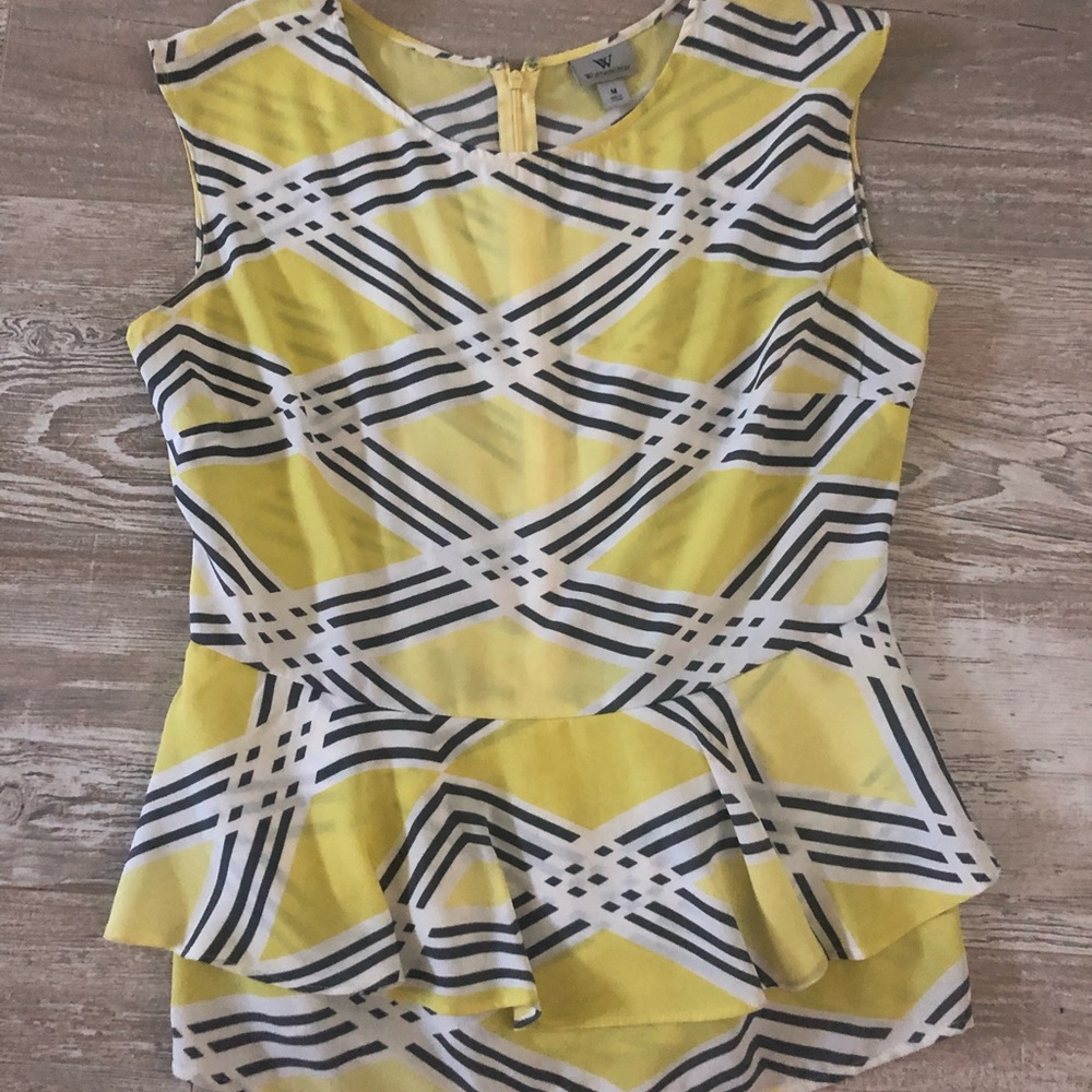 Beautiful Worthington Peplum Top
